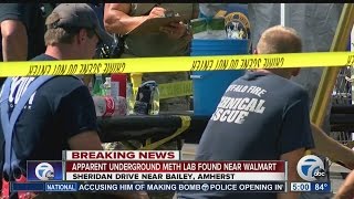Apparent meth lab discovered in Amherst