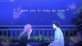 A SILENT VOICE - KOE NO KATACHI 「 AMV 」 Welcome and Goodbye | Dream, Ivory