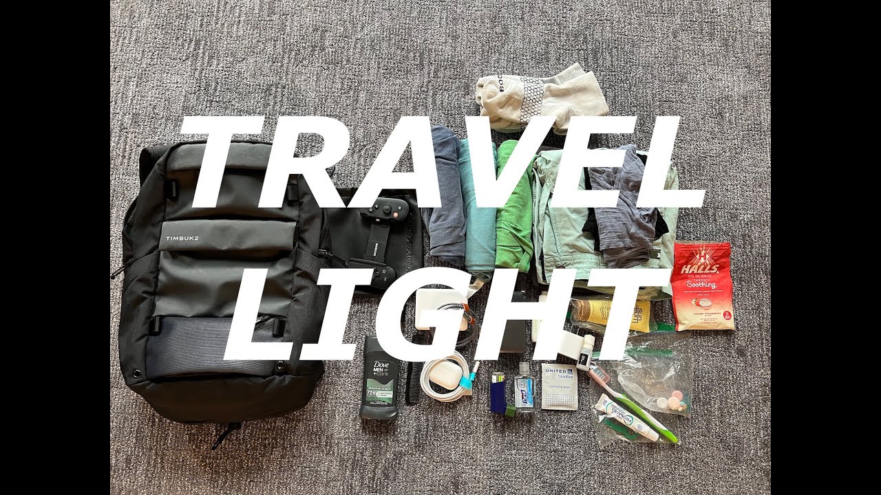 How I Travel Light YouTube