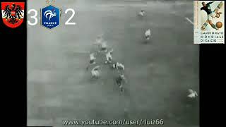 Austria 3:2 Francia (OCTAVOS DE FINAL-ITALIA 1934)