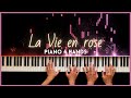 La vie en rose 4 hands piano arrangement