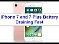 iPhone 7 and 7 Plus Battery Draining Fast All of a Sudden (Fixed)