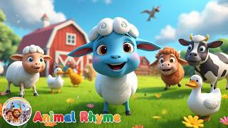 Baa Baa Blue Sheep Rhyme Fun Animal Song Kids Nursery Rhyme
