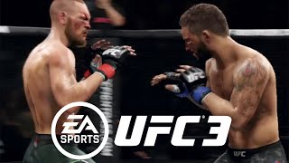 Conor McGregor 2 Punch Knockout | EA SPORTS UFC 3