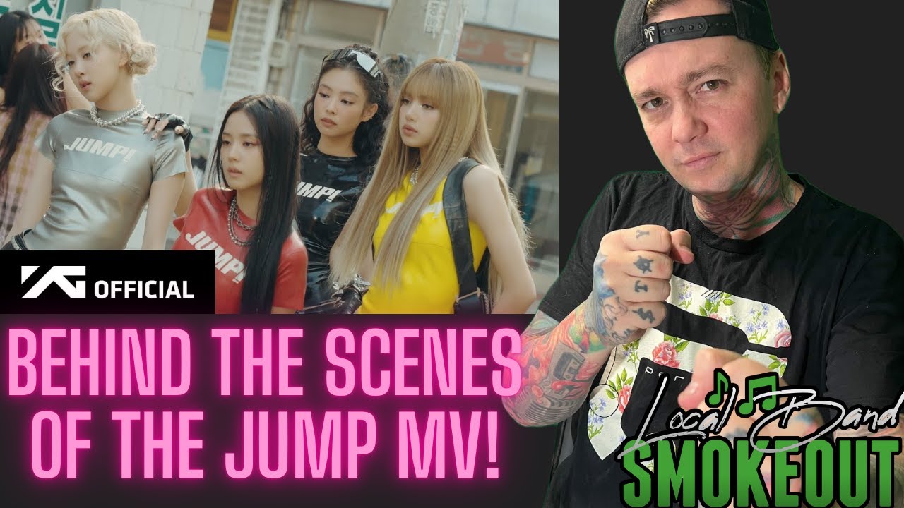 BlackPink - Jump ( Reaction ) BEHIND THE SCENES