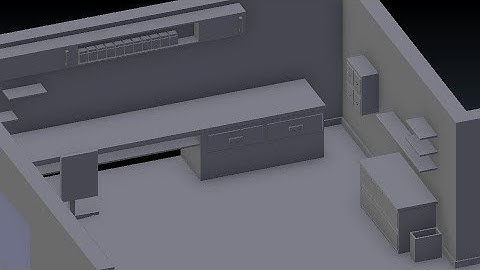 Blender: Modeling a Medical Laboratory (Part 1)