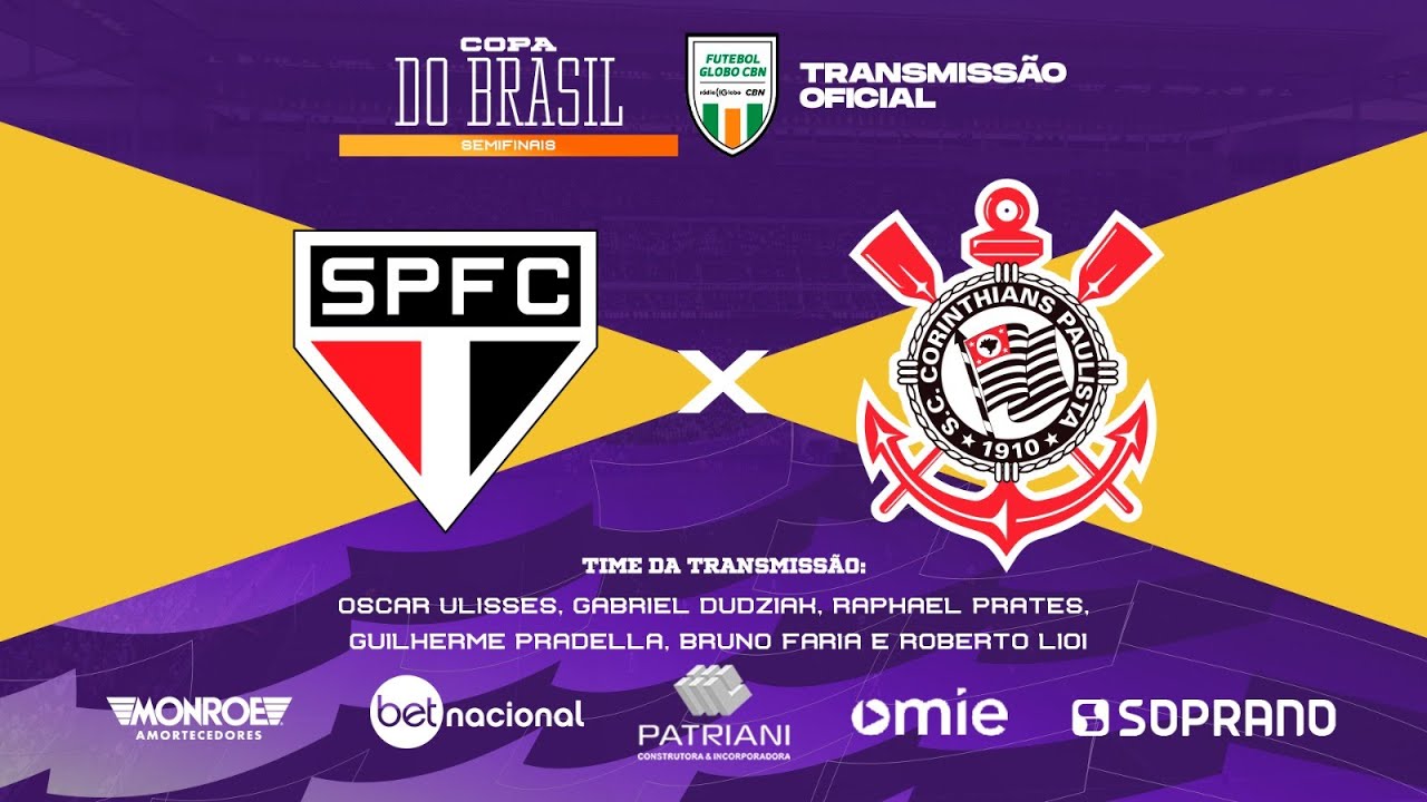 Qual jogo vai passar na Globo hoje em São Paulo? Futebol na quarta
