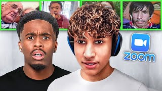 Tota &amp; Kai Cenat TROLLING KARENS in Zoom Classes!