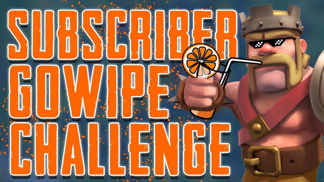 Clash Of Clans | "SUBSCRIBER GOWIPE CHALLENGE WINNER!" | ft. King24412 "800k Raid"