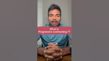 What is Progressive Overloading??| Telugu lo #telugufitness #progressiveoverload #wellbeingwithvinay