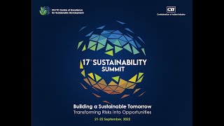 Full 17th Sustainability Summit - Day 1 Update