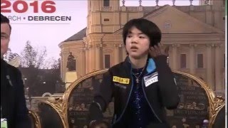 2016 0318 Jun Hwan CHA FS World Junior Championships