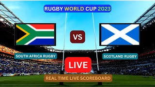 South Africa Vs Scotland LIVE Score UPDATE Today 2023 Rugby World Cup Springboks vs Scotland LIVE