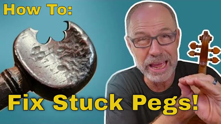 Don't Bite Pegs to Tune!!! Fix Stuck Violin Pegs Quickly and Easily!