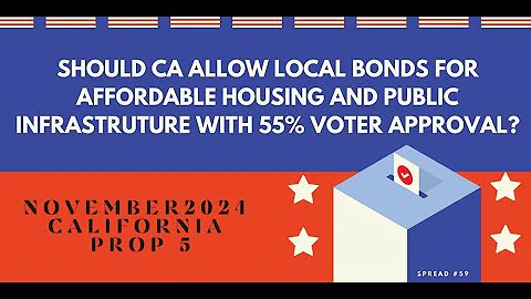 CA Prop 5 - 55% Voter Approval for Local Bonds for Affordable Housing and Public Infrastructure