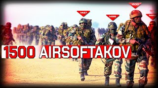 Ako vypadá AIRSOFT akcia s 1500 ľuďmi - Lizzard 2024