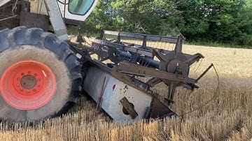Gleaner F2 combining wheat