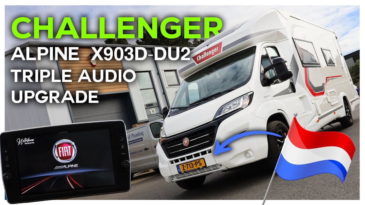 2021 Challenger Motorhome | Alpine X903D-DU2 & Triple Audio Installation!