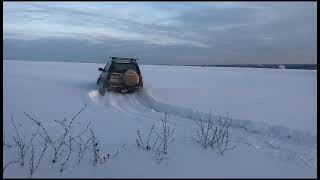 land rover freelander 1 полный привод по снегу