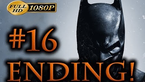 Batman Arkham Origins ENDING Walkthrough Part 16 [1080p HD] - Secret Ending & Joker Singing