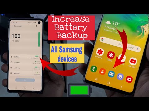 Increase Battery backup all Samsung Devices Galaxy A50,A40,A20,A10,J7,J8,J9