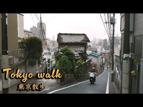 東京散歩 雨のなか早稲田から東池袋まで Tokyo Rain Walk from Waseda to Higashiikebukuro  | 4K Japan Vlog