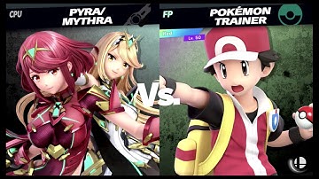 Super Smash Bros Ultimate Amiibo Fights  – Pyra & Mythra #332 Pyra vs Red