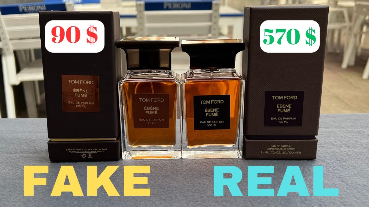 Fake vs Real Tom Ford Ébène Fumé Unisex Perfume 100 ml - YouTube