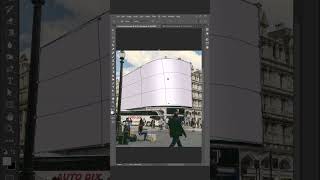 Place Ad on Billboard in #Photoshop #shorts