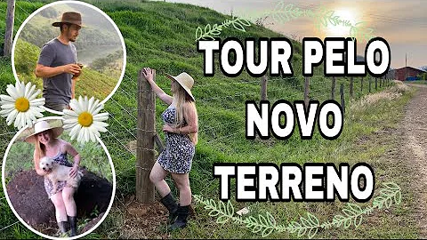 TOUR PELO TERRENO NOVO - CERCAS PRONTAS AQUI NA CH...
