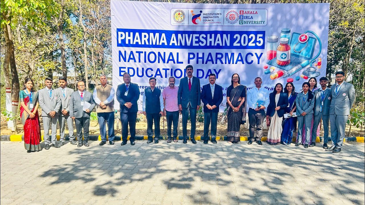 PHARMA ANVESHAN 2025 ( National Pharmacy Education Day) SARALA BIRLA ...