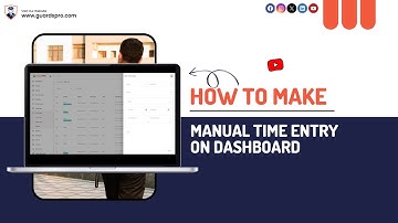 How To Make Manual Time Entry On Dashboard?  -GuardsPro Support Center Video