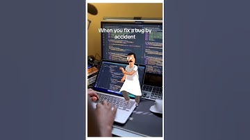 When you Fix a bug by accident 😅 #coding #viral #youtubeshorts  #youtube #codingtips