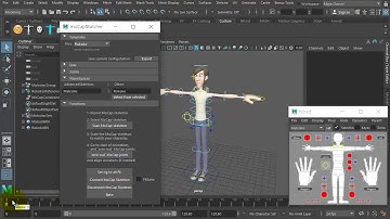 Mocap to Maya 3. MoCapMatcher