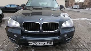 Обзор BMW X5 (E70) 3.0 (245л.с.) diesel 2011. Продажа в Москве