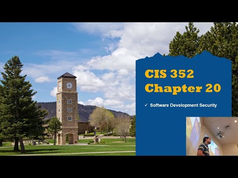 Chapter 20 - Software Development Security - CIS 352