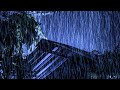 The Deepest Healing Sleep in Only 3 Minutes with Sound Rain & Thunderstorm Sounds on a Tin Roof