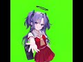 Yuuka greenscreen #bluearchiveglobal #hayaseyuuka #greenscreen