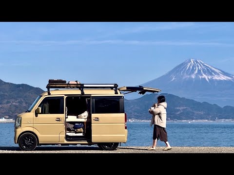 旅で最も行きたかった場所へ。静岡2泊3日の軽自動車生活。