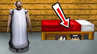 bqThanh Giải Cứu Ốc Khỏi Nhà BÀ NGOẠI MA GRANNY Trong Minecraft