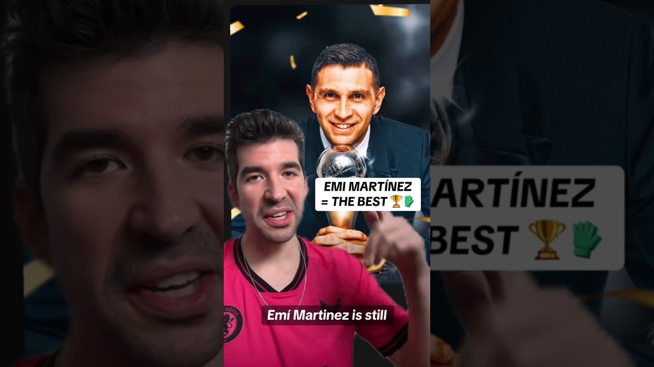 Emi Martínez Wins The Best Goalkeeper Award From FIFA! 🧤🏆
