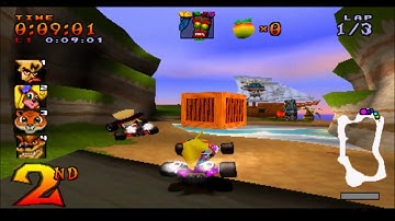 Crash Team Racing PS1 Part 1 Playthrough