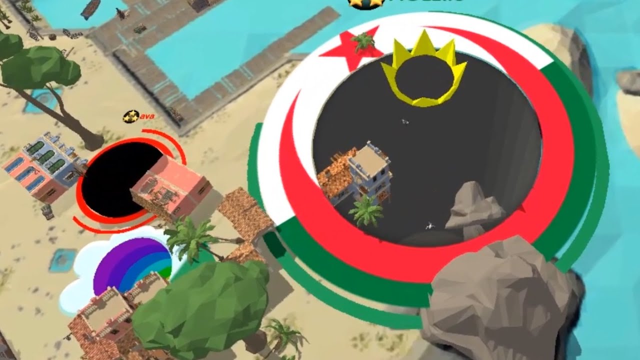 Hole.io Map Control: 100.00% - Big Hole WORLD RECORD #641 - YouTube