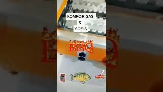 Kompor sosis kompor sate kompor gas sosis 3 tungku Yamakawa OJOL