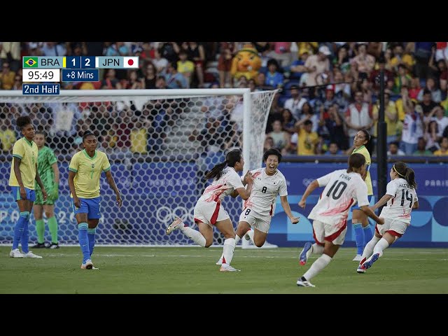 Brazil Led, but Japan Knocked Them Out in Just Four Stoppage-Time