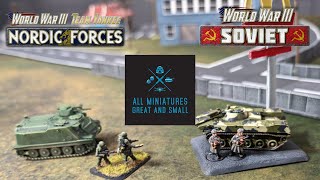 Team Yankee Battle Report - Swedish Versus Soviet VDV