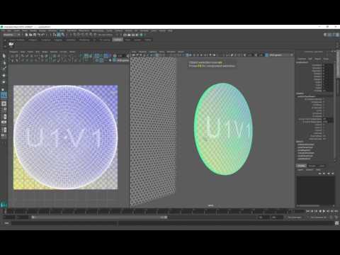 Maya transfer attributes UV space