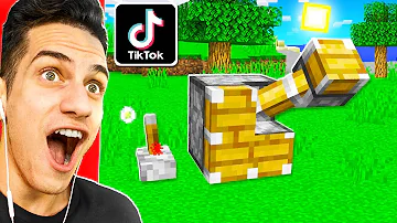 Testing VIRAL TIKTOK MINECRAFT HACKS To PRANK My FRIENDS THEY WORKED Testing VIRAL TIKTOK MINECRAFT HACKS To PRANK My FRIENDS THEY WORKED
