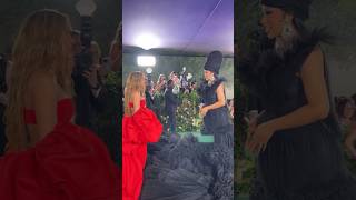 Shakira &amp; Cardi B Talk &amp; Pose For Photos Together At the 2024 Met Gala | Billboard #Shorts