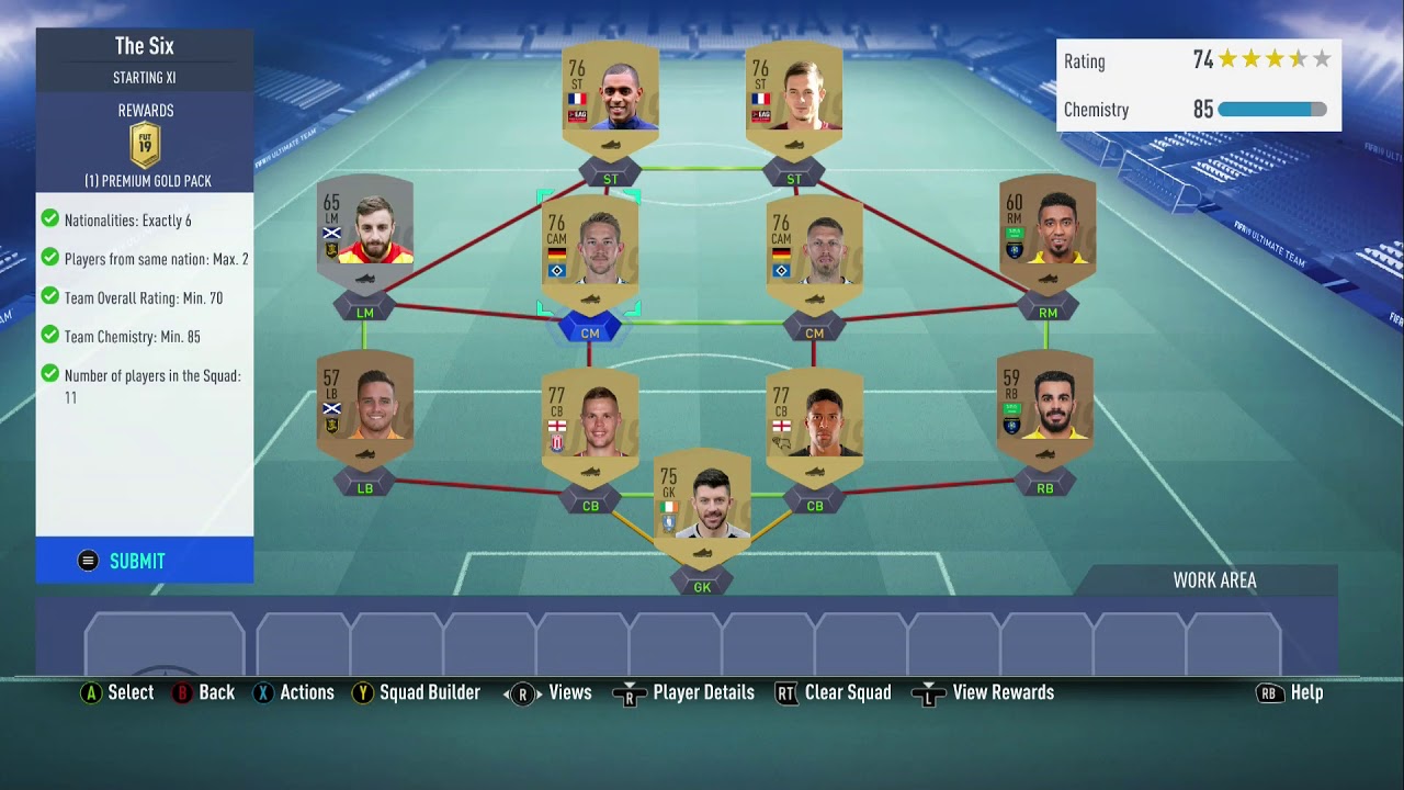FIFA 19 - The Six SBC - Quick & Cheap